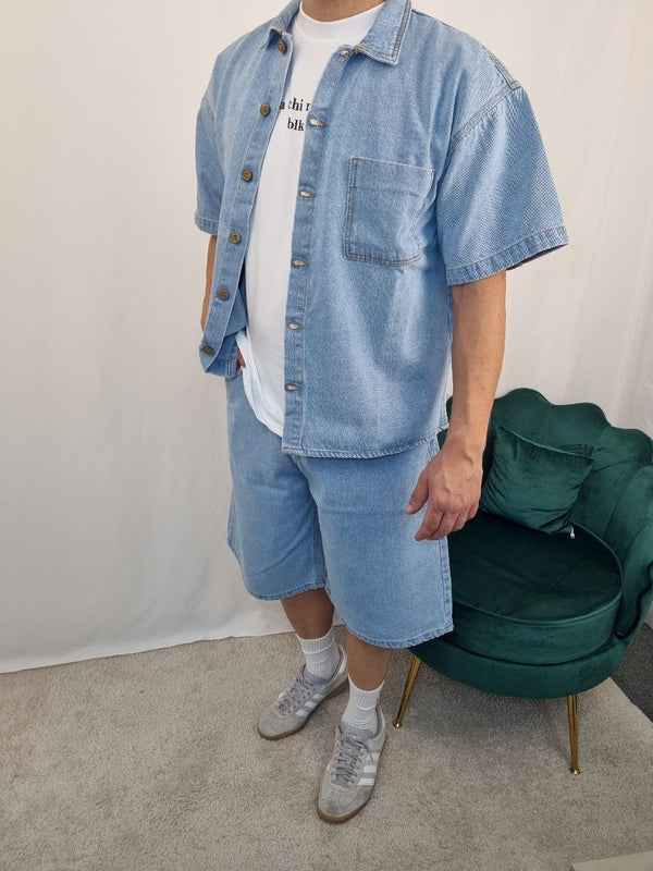 Coordinato denim New York